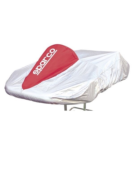 SPARCO KART COVER RED