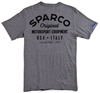 SPARCO GARAGE GREY BACK