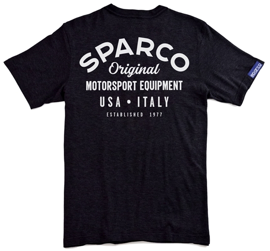 SPARCO GARAGE BLACK BACK
