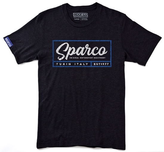 SPARCO SCRIPT CHARCOAL