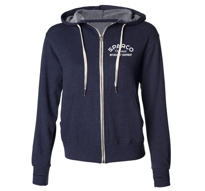 SPARCO GARAGE NAVY ZIP FRONT