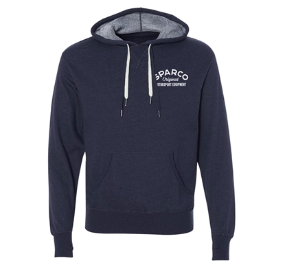 SPARCO GARAGE PULLOVER NAVY FRONT