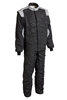 SPARCO SPORT LIGHT JACKET & PANTS -  BLACK/GREY