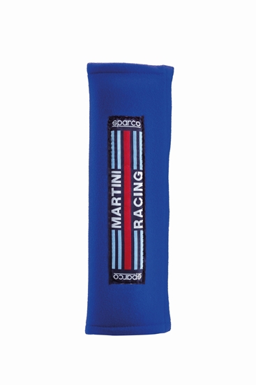 MARTINI RACING HARNESS PADS 3 INCH BLUE