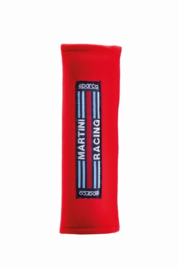 MARTINI RACING HARNESS PADS 3 INCH RED