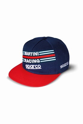 SPARCO FLAT VISOR CAP MARTINI RACING