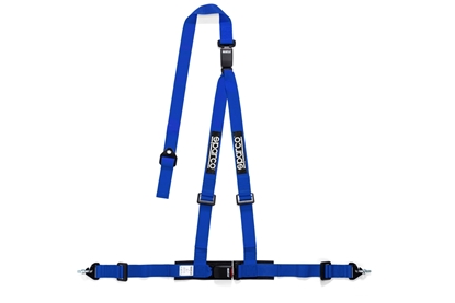 SPARCO 2 INCH 3PT DBL REL BLUE