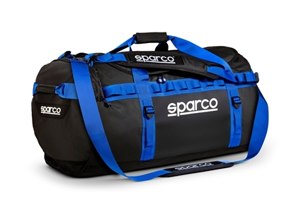 SPARCO DAKAR DUFFLE BAG 110L BLACK/BLUE
