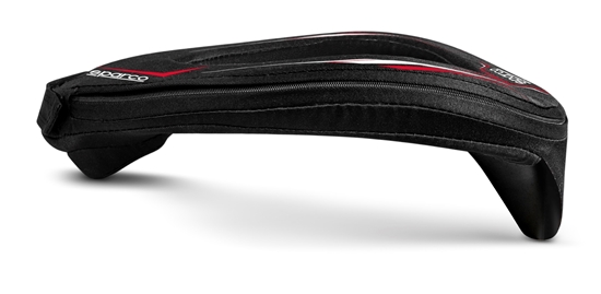SPARCO K-RING COLLAR BLACK/RED