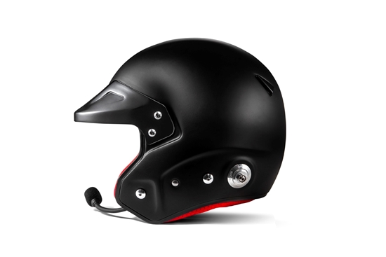 SPARCO RJ-i BLACK W/RED INTERIOR