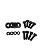 SPARCO SEAT HARDWARE KIT 50001ZN