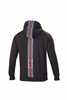 SPARCO MARTINI RACING STRIPED HOODIE BLACK
