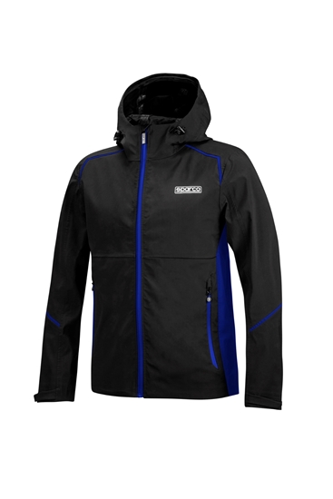 SPARCO 3IN1 JACKET BLACK/BLUE