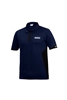 SPARCO POLO ZIP NAVY/BLACK
