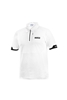 SPARCO POLO ZIP WHITE