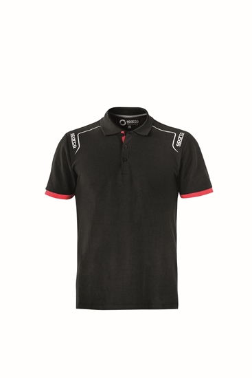 SPARCO PORTLAND POLO BLACK