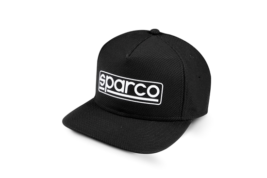 SPARCO STRETCH CAP BLACK