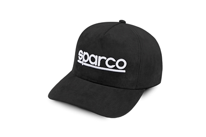 SPARCO SUEDE CAP BLACK