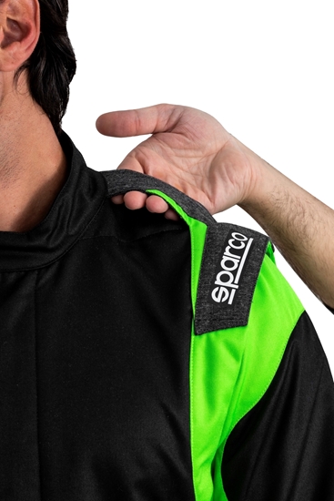 SPARCO FUTURA BLACK/GREEN