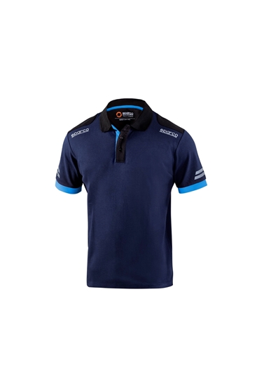 SPARCO TECH POLO NAVY/BLUE