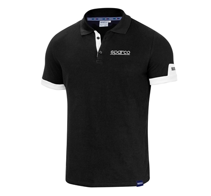 	SPARCO POLO CORPORATE BLACK