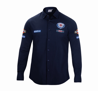 MARTINI LONG SLEEVE SHIRT NAVY