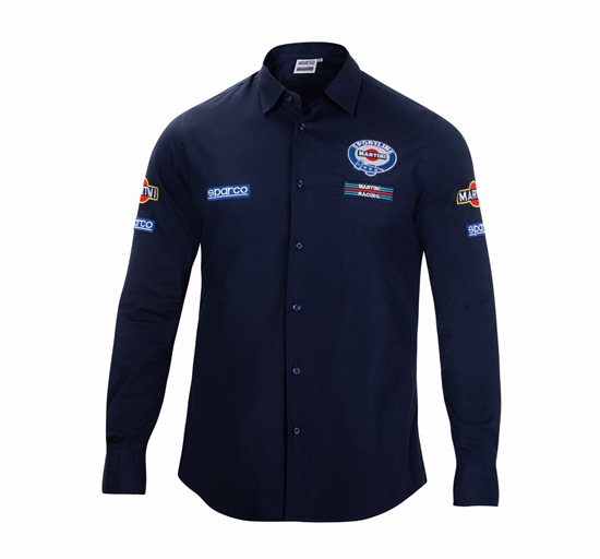 MARTINI LONG SLEEVE SHIRT NAVY