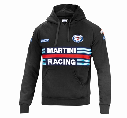 SPARCO MARTINI HOODIE BLACK