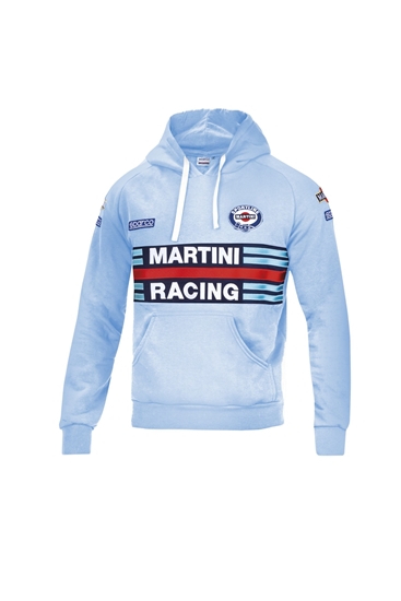 SPARCO MARTINI HOODIE CELESTE