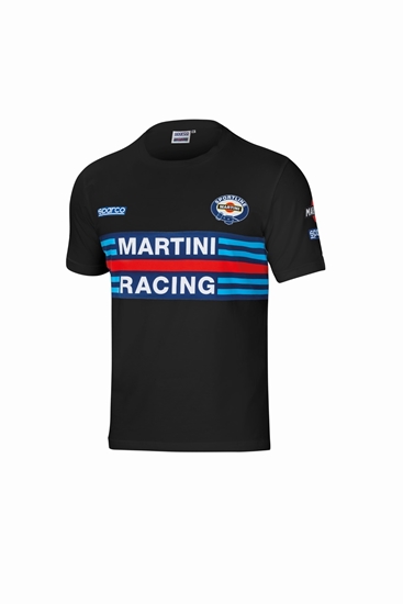 SPARCO MARTINI T-SHIRT BLACK