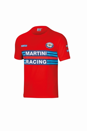 SPARCO MARTINI T-SHIRT RED