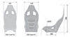 SPARCO ULTRA SEAT DIMENSIONS