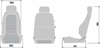 SPARCO GT SEAT DIMS