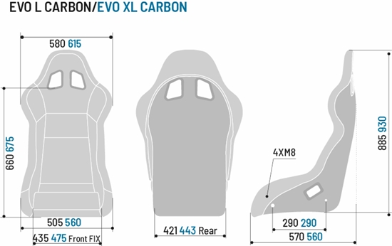 SPARCO EVO L PERFORMANCE CARBON