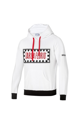 SPARCO TARGA FLORIO HOODIE #F1 WHITE