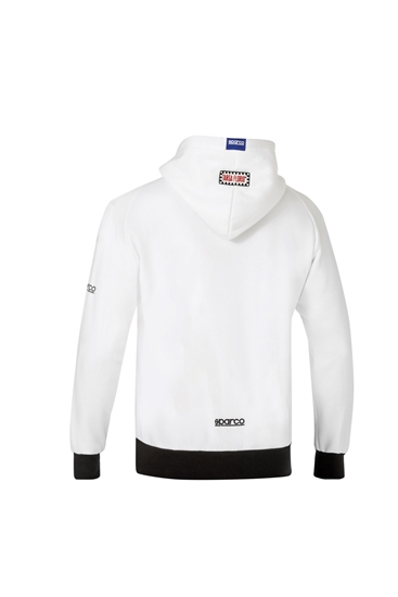 SPARCO TARGA FLORIO HOODIE #F1 WHITE