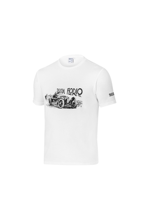 SPARCO TARGA FLORIO T-SHIRT #T2 WHITE