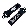 SPARCO TARGA FLORIO LEATHER KEY FOB BLACK