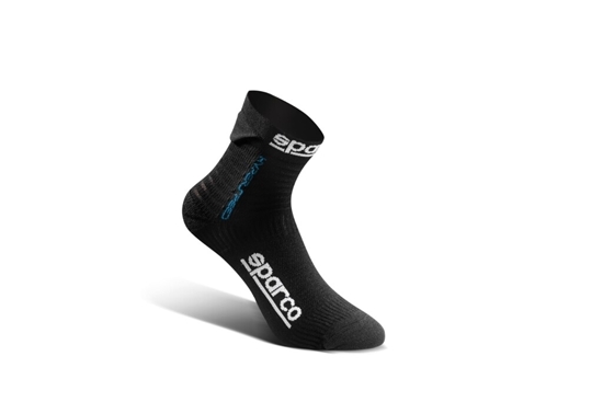 SPARCO HYPERSPEED GAMING SOCK BLACK/BLUE