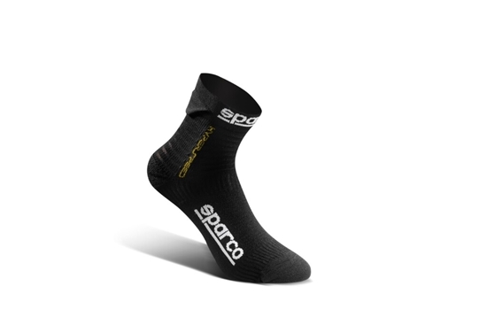 SPARCO HYPERSPEED GAMING SOCK BLACK/YELLOW
