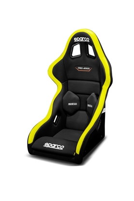 SPARCO PRO 2000 QRT BLACK/YELLOW GAMING
