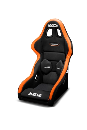 SPARCO PRO 2000 QRT BLACK/ORANGE GAMING